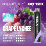 RELX Smash Go 12000 Puffs 拋棄式電子煙｜原廠正品｜Type-C 快充｜超大容量設計 | 葡萄荔枝：圖片 3